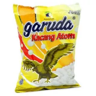 Kacang Atom Garuda / Sukro Garuda @2000 / 1 Renceng 10 Pcs / 38gr