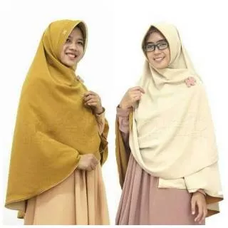 Jilbab bolak balik / Khimar berry perdana / khimar pet / jilbab instan premium / hijab Alila