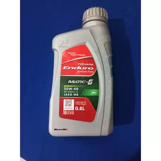 Oli Mesin Motor Matic Enduro Matic (G) 0.8 Liter 100% Ori bukan barang oplos