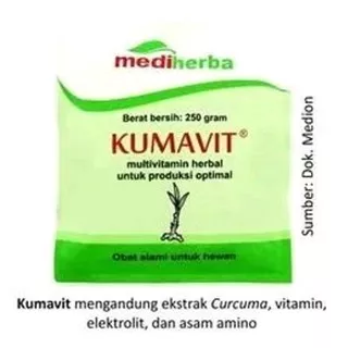 KUMAVIT 250 GR (MULTIVITAMIN HEWAN)