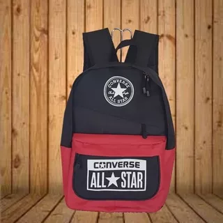 Backpack converse SEKOLAH ANAK Hitam Murah Bag Berkualitas Impor Laki Laki New Outdoor Sekolah Fashion Tas Gendong Casual Import Kerja Punggung Ransel BEST SELLER Premium Kekinian Terbaru