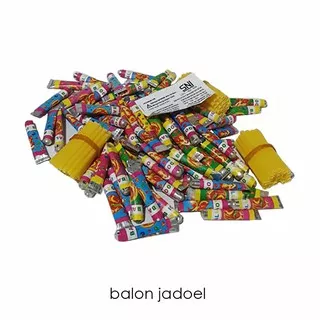 BALON JADOEL isi 20pcs Mainan Anak Balon Tiup Jadul Balon Tiup Jadoel / Plembungan