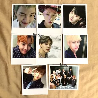 BTS Wings Album Photocard Polaroid PC