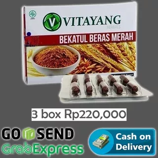 Vitayang Bekatul Beras Merah Kolesterol dalam darah Arteriosklerosis Herbal Alami KK Indonesia