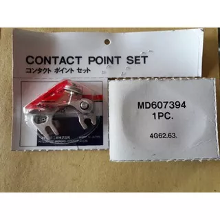 Platina/ Contact Point Set L300 Bensin/ Minicab merk ORI KTB/ Super Gold (MD607394)