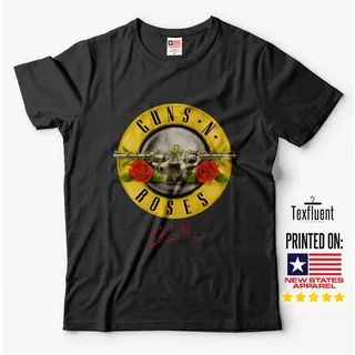 Kaos Guns n Roses Band Pria Wanita S, M, L, XL T shirt Rock Heavy Metal Band surabaya