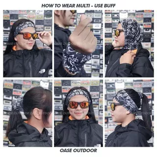 Buff Ruff Dhaulagiri Masker Multifungsi Balaclava Multifungsi