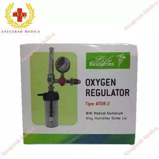 Regulator Oksigen Manometer Tabung Oksigen Medical Oxygen Regulator