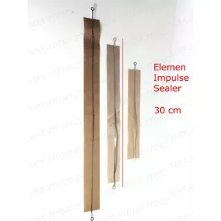 Elemen Impulse Sealer 30 cm / Press Plastik 30 cm