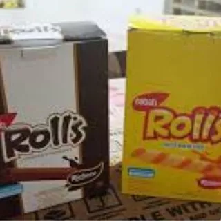 nabati rolls cheese wafer stick richeese 1 Dus  160gr/@8gr isi 20 bungkus