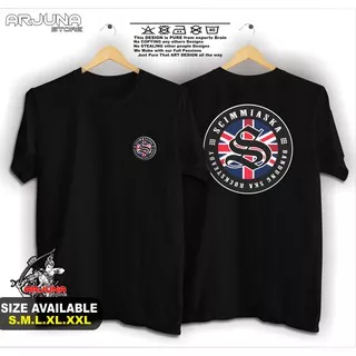 Kaos T-shirt Baju Scimmiaska Logo Kualitas Distro Terbaik