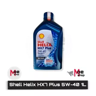 Oli Shell Helix HX7 Plus 5W-40 1L Full Synthetic motor oil Asli Ori Lokal