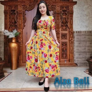 Dress Daster Panjang Cassandra Motif Bunga Mawar Lengan Pendek Rayon Super Premium Bali Terbaru Kekinian Pakaian Baju Dres Murah Wanita Cewek Perempuan Ibu Ibuk Hamil Dan Menyusui Termurah Grosir Casual XL Jumbo Lokal Santai Adem Busui Ori Maxi Muslim