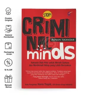 Berdikari - Stop Criminal Minds - Galang Press