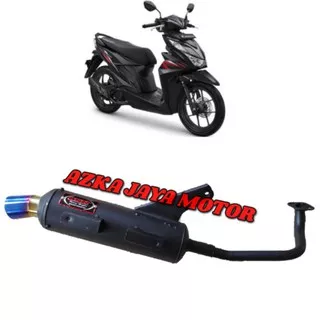 Knalpot Racing Bobokan CSR Honda Beat fi 2020 / Knalpot standar racing Beat baru deluxe