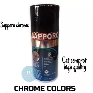 Sapporo Chrome Crome Cat Semprot Pylox Merek Saporo Paint