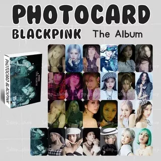 [25 Lembar] Lomocard photo lomo card Photocard black pink Blackpink ice cream How you like that lisa lalisa the album