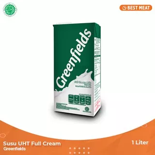 Susu Greenfields UHT Full Cream 1 liter - Susu UHT Lezat Bergizi dari Sapi Berkualitas Tinggi