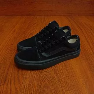 Sepatu Vans Old skool Full Balck - Vans oldskool full Hitam Sepatu Kasual sepatu Vans Murah