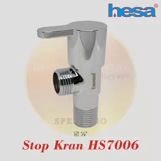 Stop kran single 1/2 hesa HS7006/stop kran stainless babet