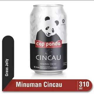 Cap Panda Grass Jelly cincau cap panda minuman cincau kaleng 310 ml