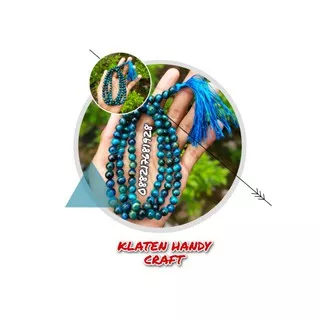 tasbih batu tiger eye blue