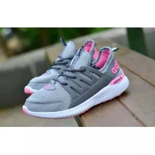 GROSIR BANGET Adidas Alphabounce Womens Pink, Sepatu Zumba wanita, Sneakers Cewek running murah