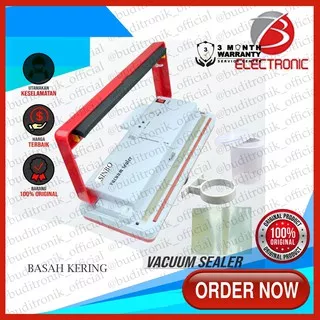 SINBO DZ-280/2SE Vacuum Sealer Pengemas Makanan Basah Press Plastik SIN BO