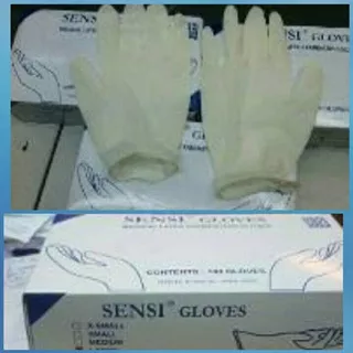   SARUNG TANGAN KARET SENSI GLOVES PERBOX  