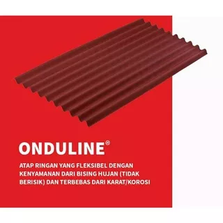 Atap Onduline Merah