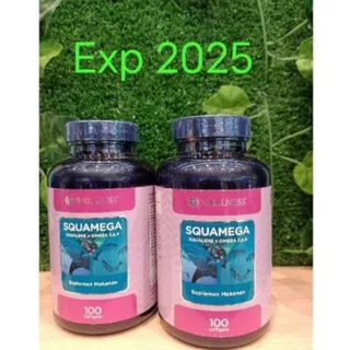 Wellnes Squamega 100 softgel - Wellness Squalene+Omega 3,6,9