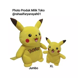 Boneka Pokemon/Boneka Pikachu Jumbo Yelvo SNI