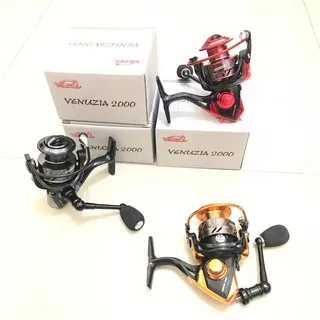 Reel power handle vezel Venezia 2000 Titanium handle bisa kiri dan kanan - one way clutch anti karat