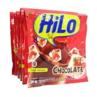 Susu Hilo Chocolate  14gr x 10 Sachet, Susu Hilo Renteng AYES TOSERBA