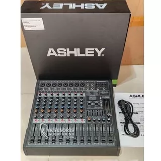 Mixer ASHLEY Audio Pro8 8 Chanel Efek Digital Reverb 99 DSP USB Bluetooth Equaliser Original Produk Kualitas bagus