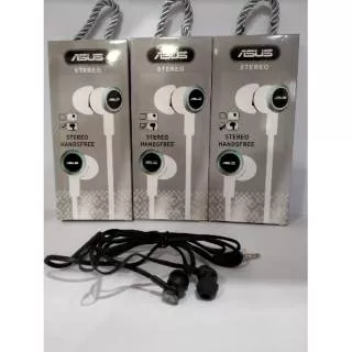 Headset Earphone Asus Stereo Basa Handsfree Hf Asus Stereo Bass