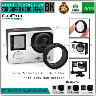 Pelindung Lensa GoPro Hero 4 dan 3 Protective Lens GoPro Hero 3/4 Action Camera