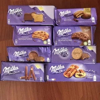 Milka Collection - Milka Cookie Sensations / Milka Choco Wafer / Milka Choco Grain / Milka Choco Sticks