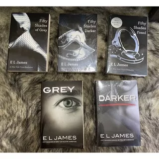 (English) GREY by E.L James el james fifty shades of grey darker freed
