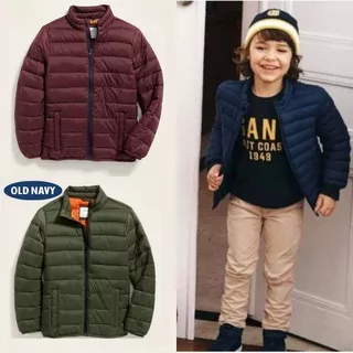 Jaket  Water-Resistant Packable Quilted Jaket bomber anak cowok jaket  anak laki laki ONJKTL006