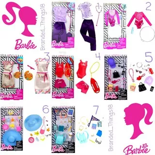 Baju Aksesoris Boneka Barbie original Mattel dress accessories barbie doll