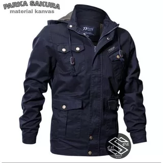 Jaket parka SENSOR sakura - Jaket parka pria terbaru terkini