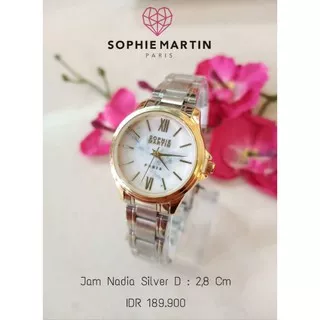 Jam Nadja Silver Sophie Martin Jam Tangan Wanita Sophie Jam Tangan Sophie Martin Jam Shopie Martin