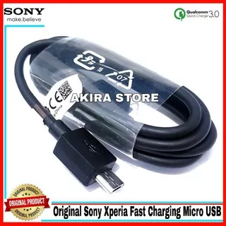 Kabel Data Sony Xperia XA XA Ultra XA Dual X Dual Original 100% Fast Charging Micro USB