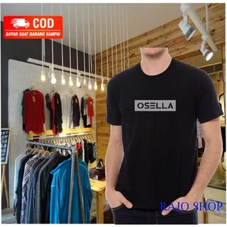 KAOS DISTRO/KAOS MURAH/KAOS KEREN/KAOS PRIA/WANITA LAGI NGE-TREN/KAOS OSELLA BLOK  ABU