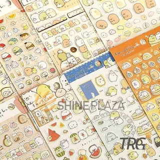 Molang Sumikko Gurashi Diary Deco Stickers - Stiker Lucu TRG