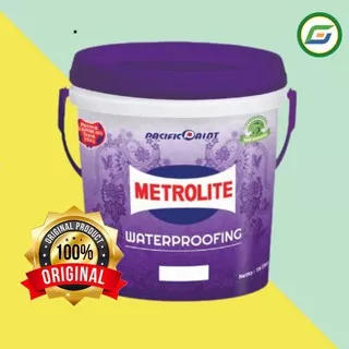 Cat Eksterior Metrolite Waterproofing 3 Ltr/=4 Kg - Setara No Drop - aqua Proof- cat dinding-murah