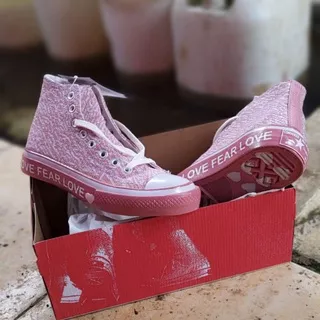 SEPATU WANITA CONVERSE 70S HIGH LOVE FEAR LOVE TERMURAH SNEAKERS LUCU CEWE PREMIUM