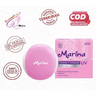 marina compact powder uv brightening up || compact powder marina