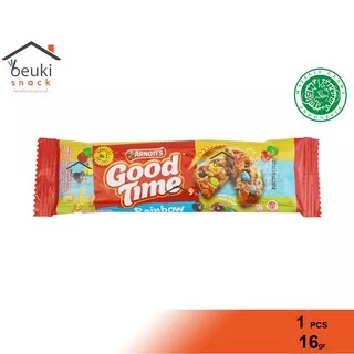 ECER Good Time Rainbow Biskuit Vanila Taburan Choco Warna Halal MUI - 16gr